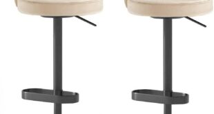 Elevate Our Space: Reviewing Velvet Swivel Bar Stools for Style