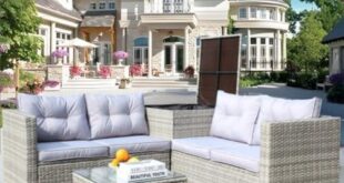 Transform Our Outdoor Space with This Stylish Wicker Set