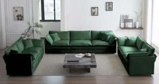 Discover Our Comfort: Reviewing the mikibama Luxury Sofa Set