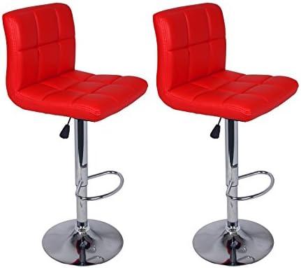 Stylish Comfort: Our Review of Legacy Decor’s Red Barstools