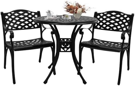 Elevate Outdoor Dining: Our Review of the Cast Aluminum Set