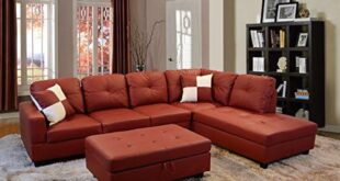 Exploring Comfort: Our Take on the Beverly Red Sectional Sofa