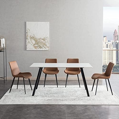 Transforming Spaces: Our Take on the 55″ Modern Dining Table