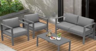 Transform Our Outdoor Space with This Stylish Patio Set