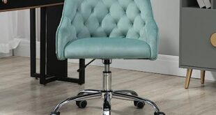 Elevate Our Workspace: A Review of the Mint Green Velvet Chair