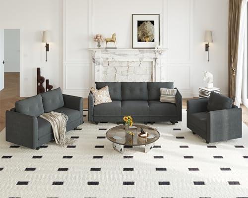 Exploring Comfort and Versatility with the LLappuil Sofa Set