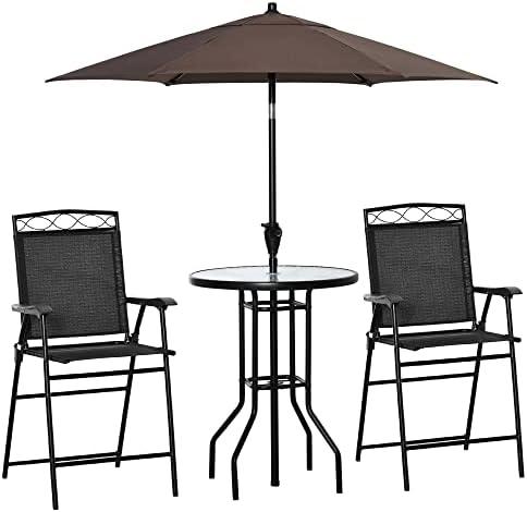 Elevate Our Outdoor Gatherings with Outsunny’s Patio Set