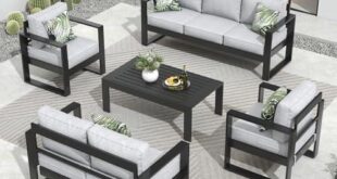 Gathering Comfort: Our Review of the 5-Piece Patio Set