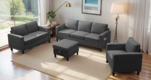 Discover Our Cozy MUZZ Sofa Set: Style Meets Functionality