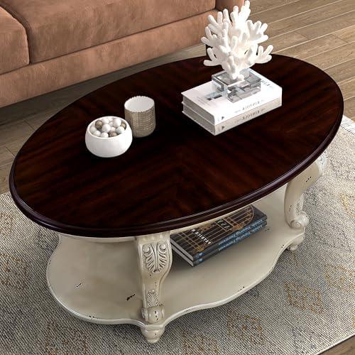 Transforming Our Living Room with AOCOROE’s Retro Coffee Table