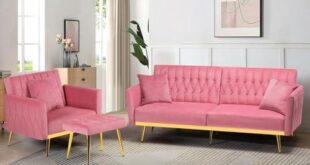 Cozy & Chic: Our Review of the Pink Tufted Velvet Sofa Set