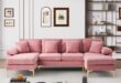 Discover Comfort: Our Review of the Blush Pink U Shaped Sofa