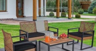 Creating Our Perfect Outdoor Oasis: A Review of Our Wicker Set