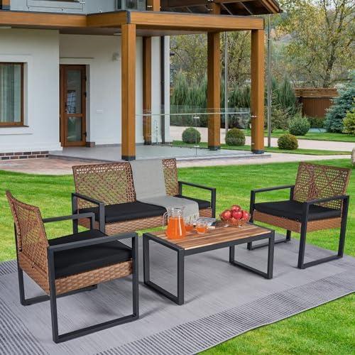 Creating Our Perfect Outdoor Oasis: A Review of Our Wicker Set