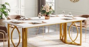 Creating Style and Comfort: Our Review of the Tribesigns Table