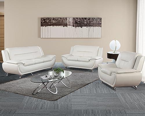 Transforming Our Living Space: A Review of the Cream White Sofa Set