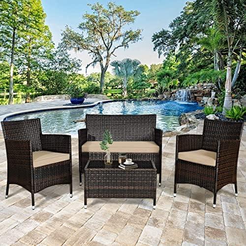 Transforming Outdoor Spaces: Our GLACER Wicker Set Experience