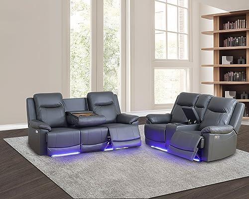 Relax in Style: Our Thoughts on the Power Leather Recliner Set