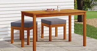 Transforming Our Patio: A Review of the 3-Piece Dining Set