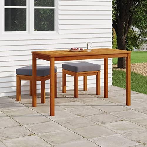 Transforming Our Patio: A Review of the 3-Piece Dining Set