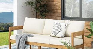 Transforming Our Patio: A Review of the Merax 3 Seater Sofa