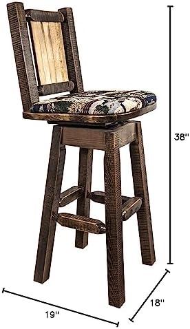 Swiveling Into Style: Our Take on Montana's Rustic Barstool