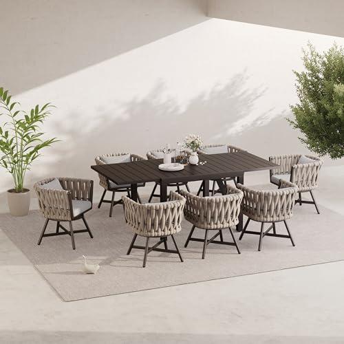 Enhancing Our Outdoor ‍Space: A Review of‍ Grand Patio's 9-Piece Set