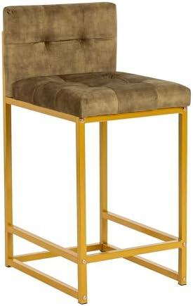 Elevate Our Space: Reviewing GIA's Luxe Green Bar Stools