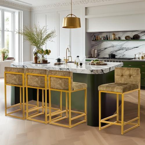 Elevate​ Our Space: ⁤Reviewing GIA's Luxe Green Bar⁤ Stools