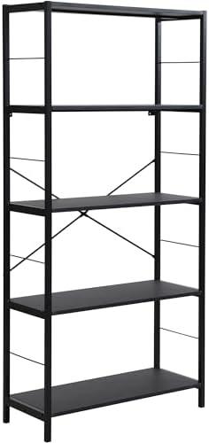 Elevate Our Space: A Review of eHemco's Rustic 5 Tier Bookshelf