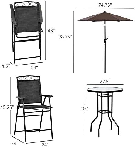 Elevate Our Outdoor Gatherings ⁣with Outsunny's Patio Set