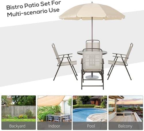 Elevate Our Outdoor Gatherings: A Review of Outsunny's ‍Patio Set