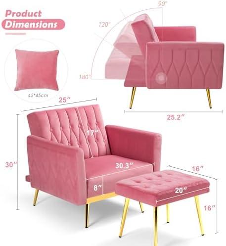 Cozy & Chic: Our Review of the Pink Tufted Velvet Sofa Set