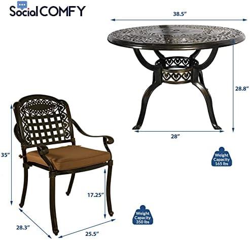 Elevate Our Outdoor Experience with SOCIALCOMFY's Dining Set