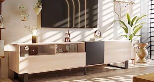 Versatile TV Stands with Ample Storage and Style Options