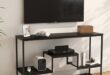 Versatile TV Stands with LED Lights and Storage Options