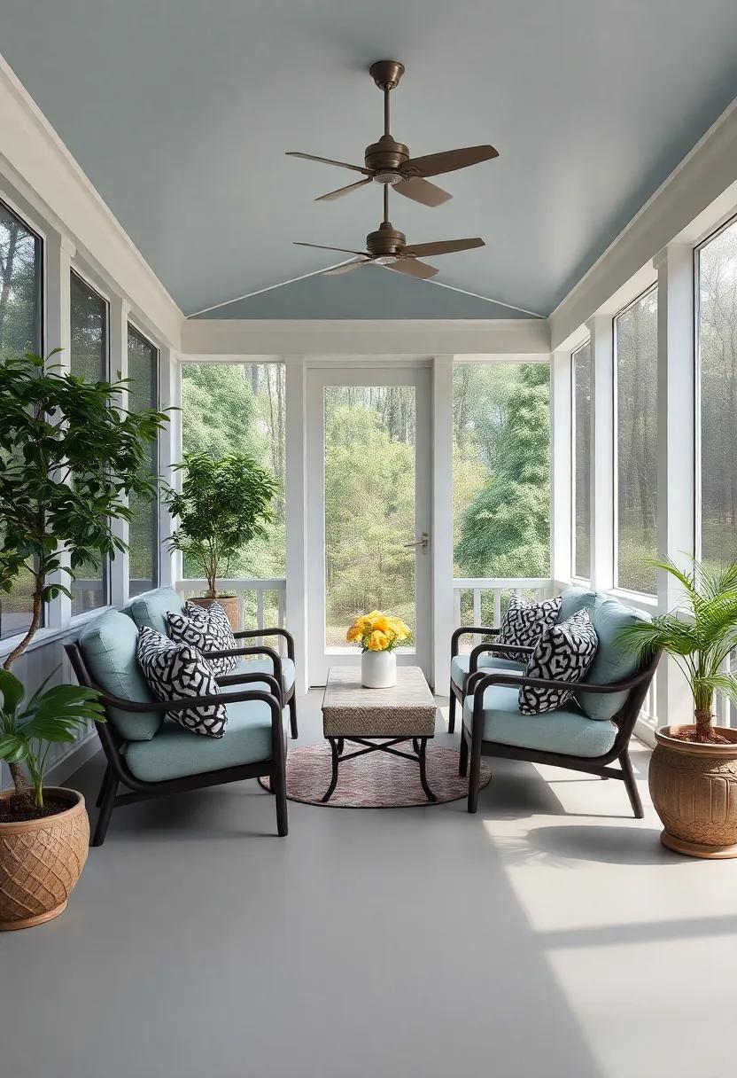 Crafting ​a Harmony of​ Colors in your Screened Porch‍ Décor