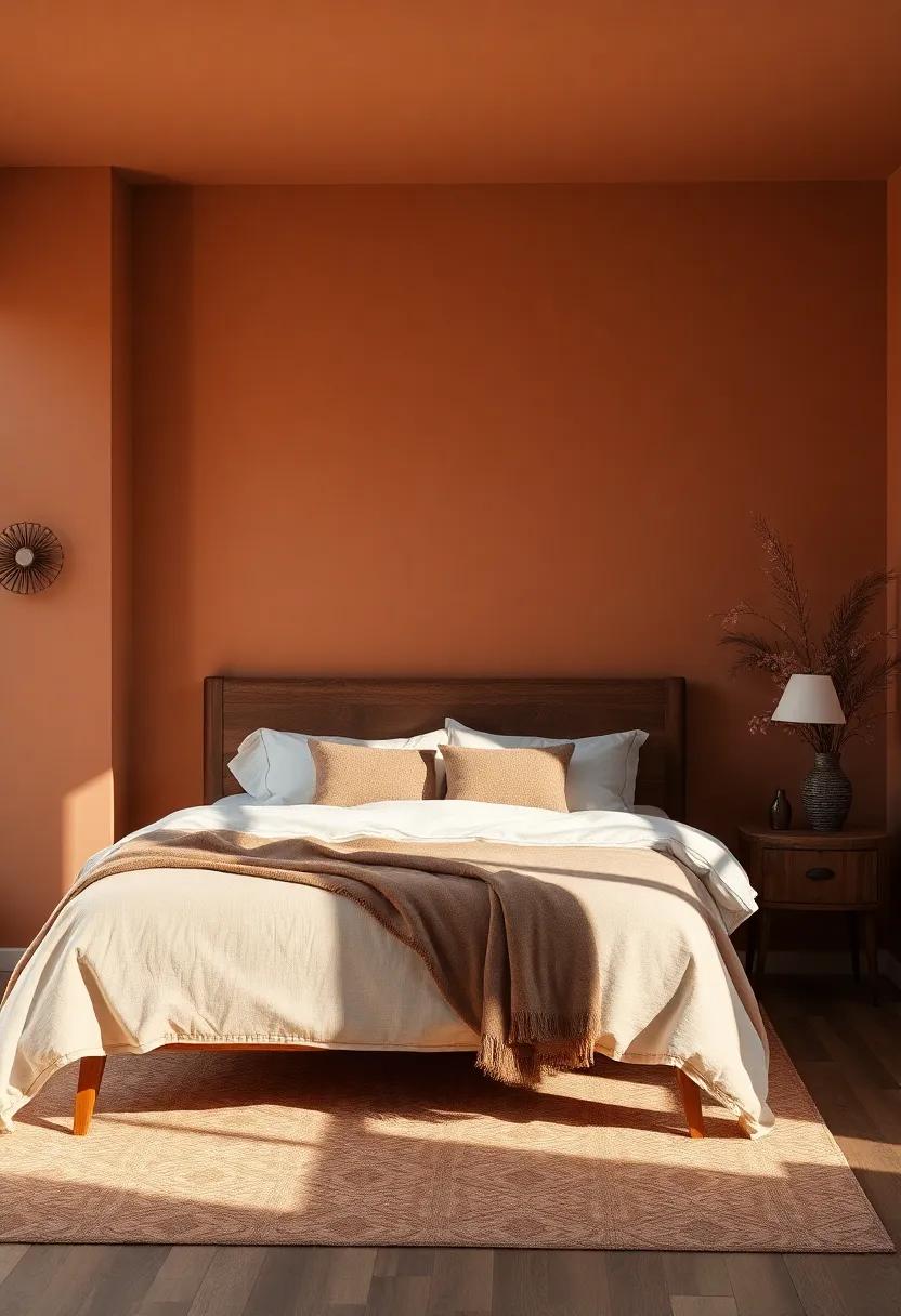 Rustic Earth ‌Tones: Warm⁤ Browns and Terracotta⁤ to Ground your Space
