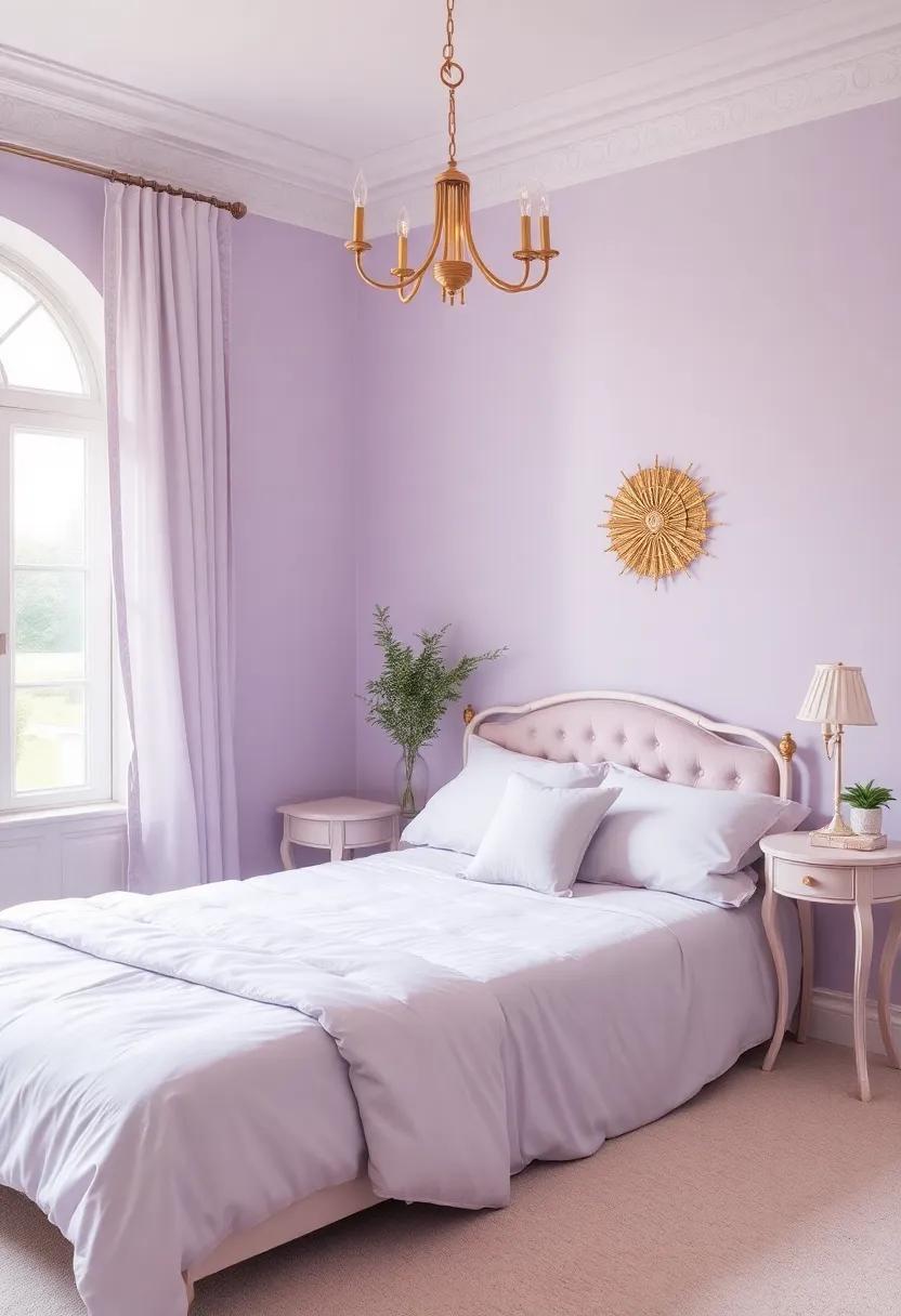 Soft Lavender and ‌Periwinkle: Gentle Hues for a‌ Calming⁣ Retreat