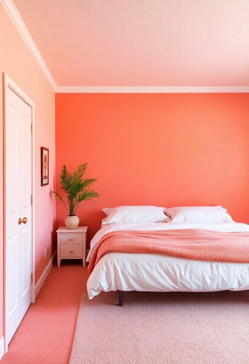 Sunset‌ Hues: Inspiring Peach and Coral⁤ Combinations for a Warm glow
