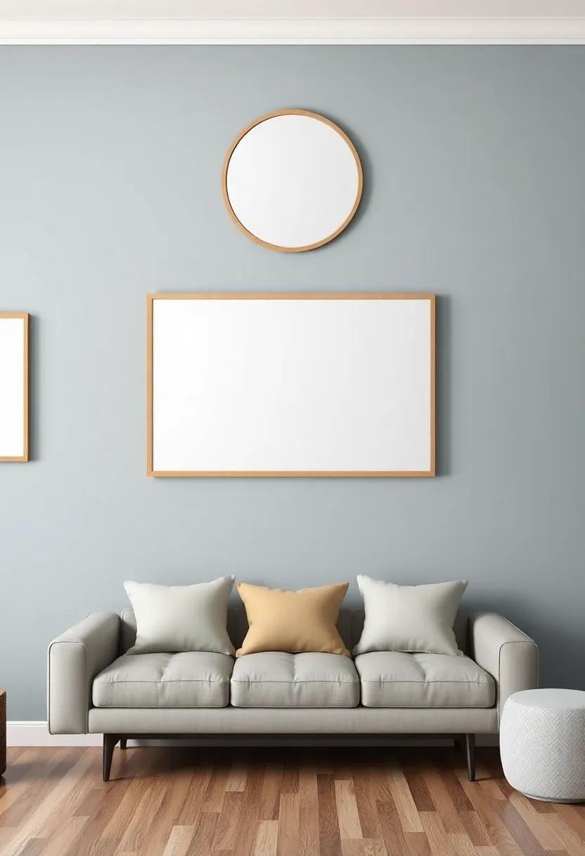 Reflect Your Style: Elevate Living Room Decor with Mirrors and Frames
