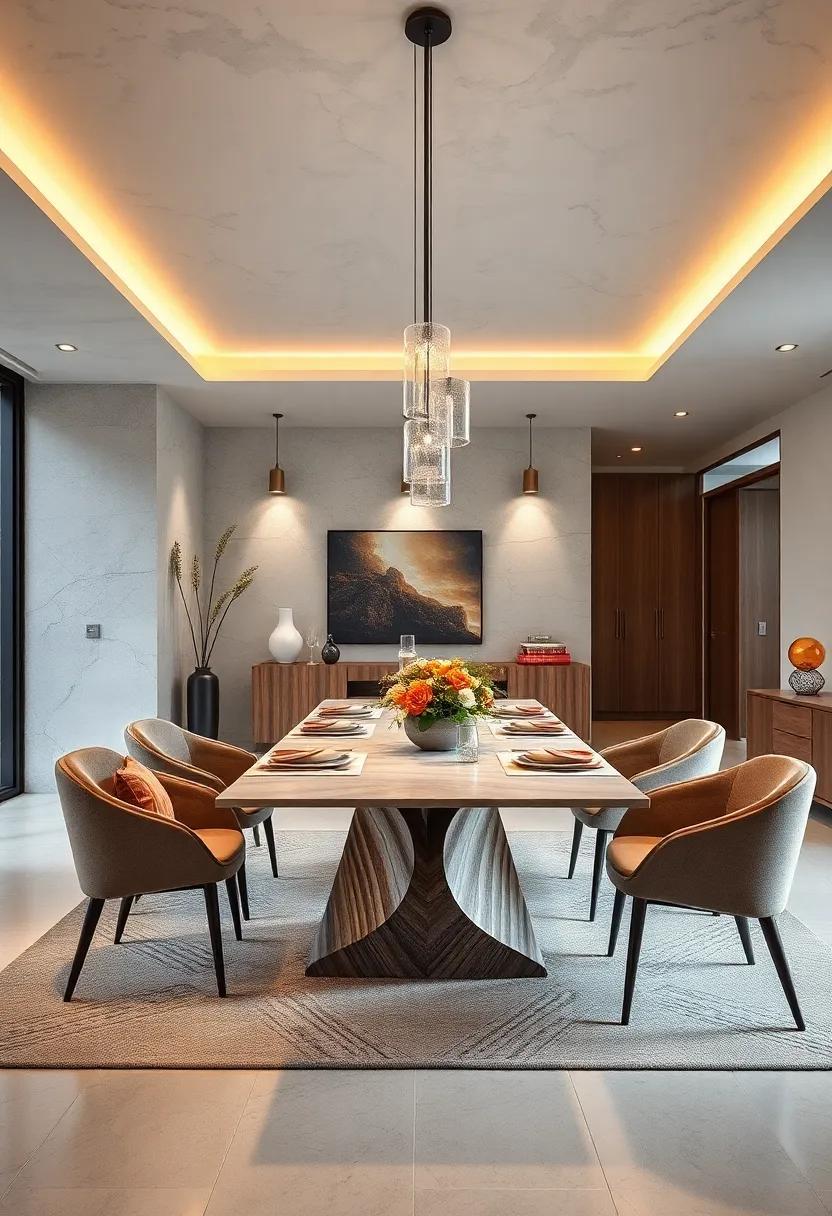 Exploring Contemporary Elegance: Innovative Modern Dining Table Designs
