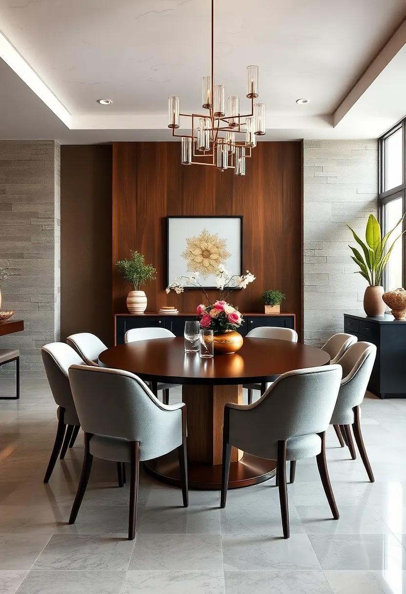 Aim for Cohesion: Ensure that your dining room decor aligns with the overall style of your home, ⁣creating a unified look ⁣throughout