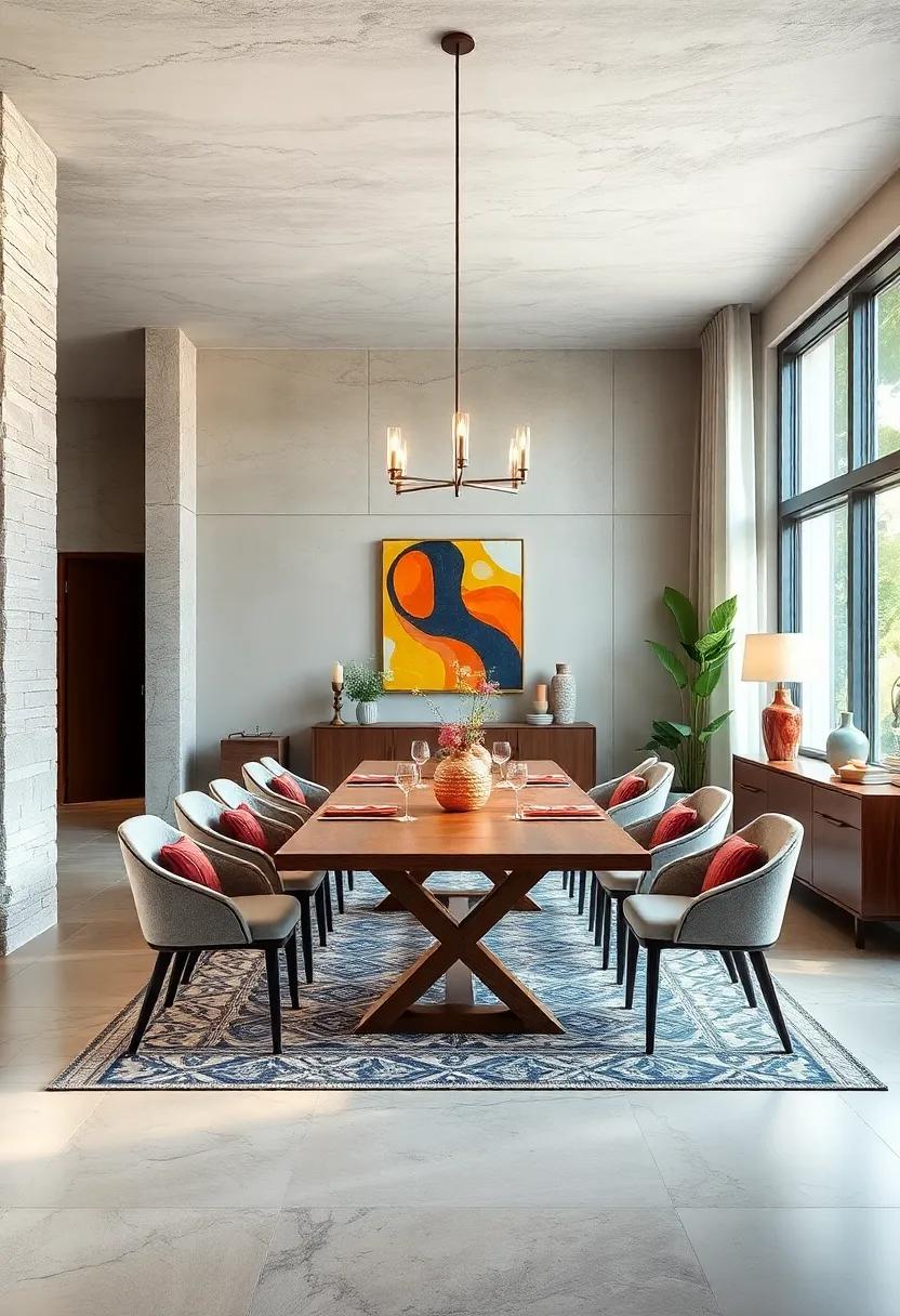 Foster Comfort: Allow for at least 36 inches ⁢of walking space around ⁢the dining table to ensure easy movement​ and create an‌ inviting atmosphere