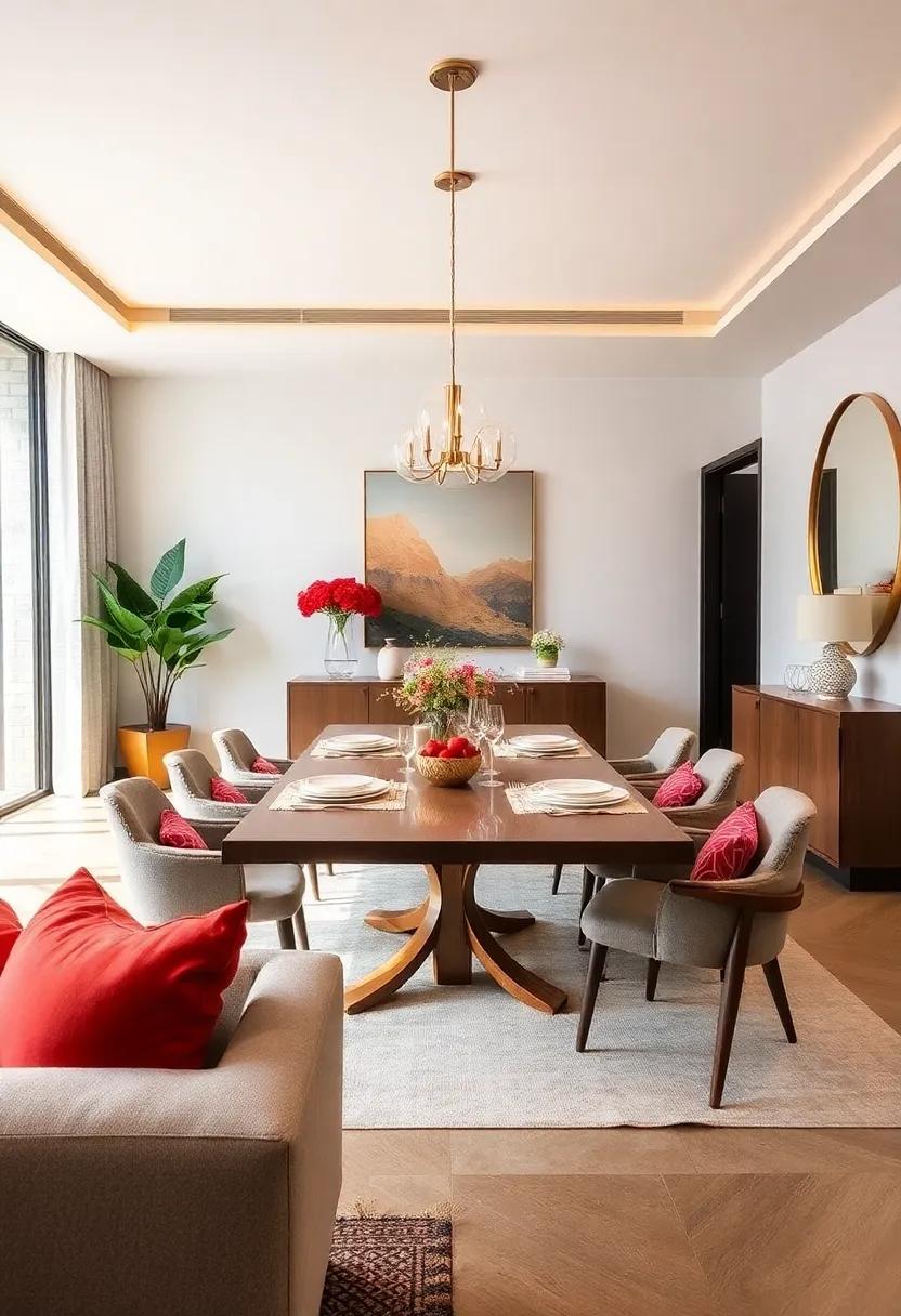 Strategically Position Mirrors: ⁤Use mirrors⁣ to reflect⁤ light and create the illusion of more space in your dining area, enhancing the⁢ overall brightness