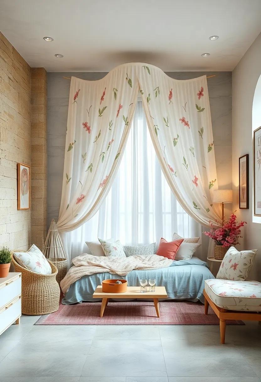 Nature-Inspired Prints: Select fabrics with nature-inspired prints such as leaves or‌ blossoms to​ evoke a ‍connection with ⁢the natural world