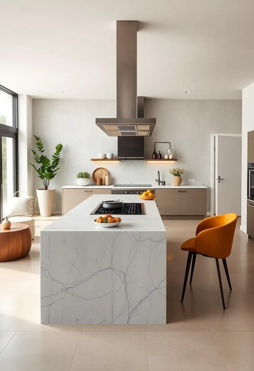 Utilizing Cooktop Islands for Interactive Family Meal Preparations