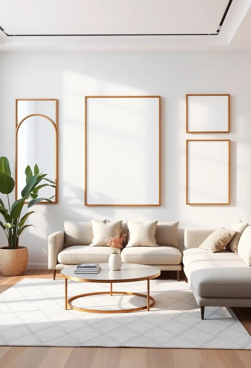 Explore the Magical impact of ​Mirrors on ⁣Living Room Space and Light Dynamics