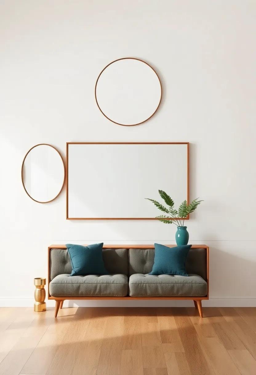 Creating a Focal Point with Bold Mirrors: Design Inspirations