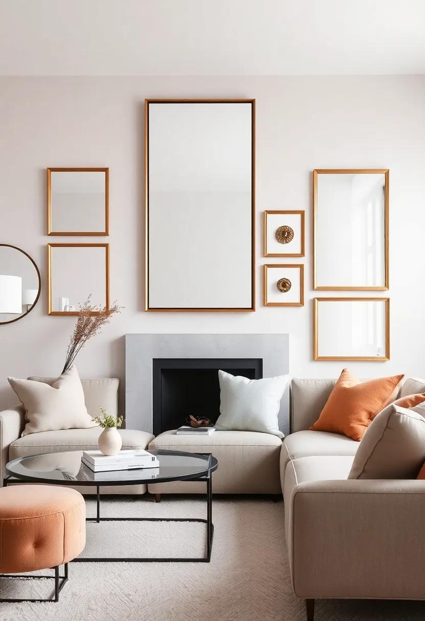 Mirroring Stylish Themes: Matching Decor with Reflective‍ Elements